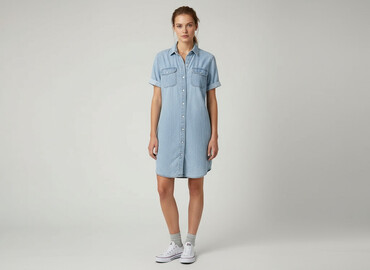 sukienki amisu new yorker: Denim, Sukienka damska, rozmiar XL
