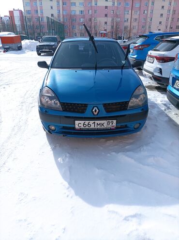 дешёвый автомобиль: Renault Symbol: 2003 г., 1.4 л, Механика, Бензин, Седан