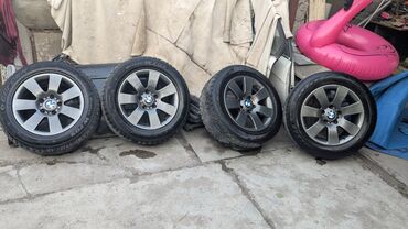 авто в рассрочку бишкеке: Колеса в сборе 225 / 55 / R 16, Зима, Б/у, Комплект, Легковые, Литые, отверстий - 5