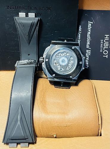 almaniyada saat: Hublot Big Bang Sang Bleu (məhdud seriya) saatı Saat ideal saatdir her — 6