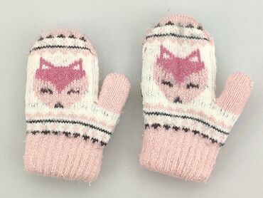 kombinezon zimowy dziewczynka 122: Gloves, 12 cm, condition - Good