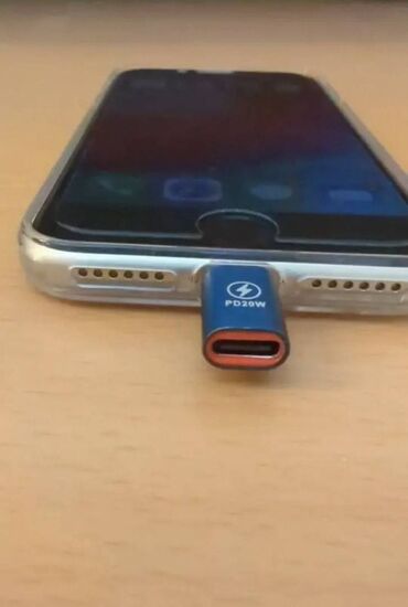 Mobil telefonlar üçün digər aksesuarlar: Type C (USB C) -dən iOS konnektora keçirici adapter perexadnik – 2.5₼; -da lalafo.az — 7 Mobil telefonlar üçün digər aksesuarlar: Type C (USB C) -dən iOS konnektora keçirici adapter perexadnik – 2.5₼; — 7