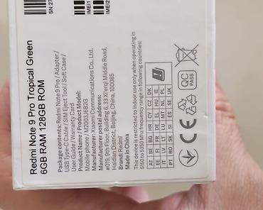 kontakt home redmi note 7: Redmi Note 9 Pro, 128 GB, rəng - Yaşıl, Sənədlərlə — 4