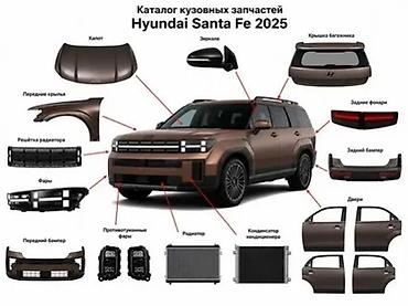 Каталог кузовных запчастей для Hyundai Santa Fe 2025 Предлагается