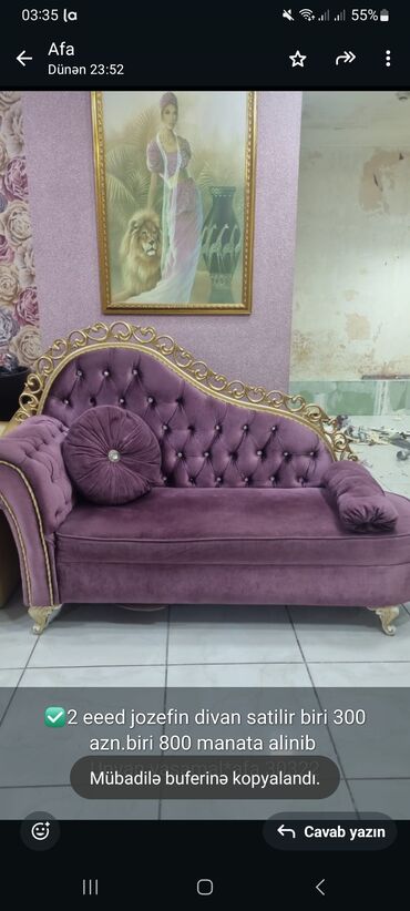 jozefin divanlar: Divan