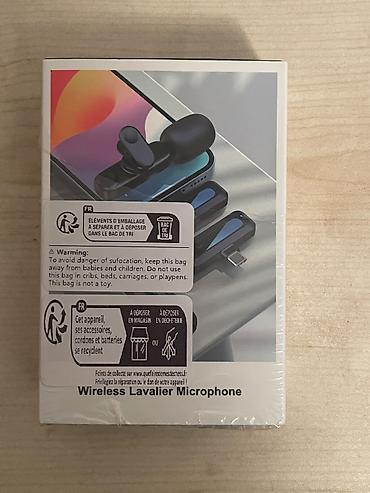mikrofon wireless: Yeni Simsiz (Bluetooth) Mikrofon Ödənişli çatdırılma — 1