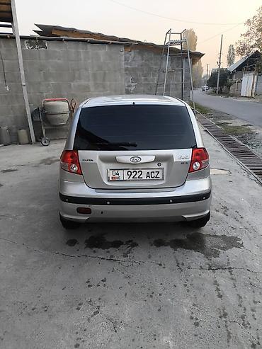 мухобойка на авто бишкек: Hyundai Getz: 2003 г., 1.4 л, Кол менен иштөөчү, Бензин, Хетчбек — 5