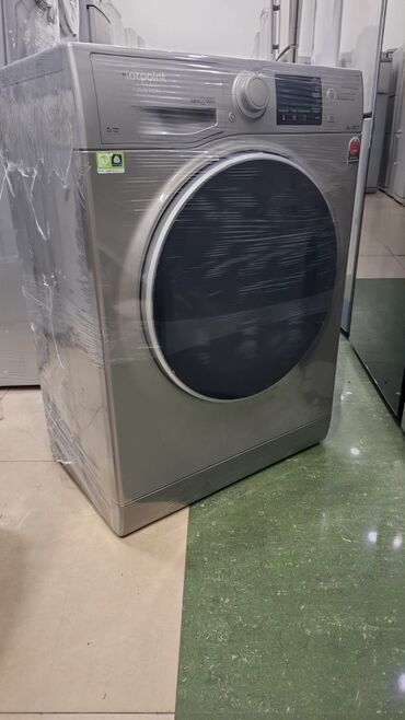 diş ağardan: Hotpoint Ariston paltaryuyan maşın - Ön yükləməli, iri qapılı dizayn