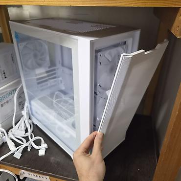 Корпус ПК, Новый, Micro-ATX, цвет - Белый