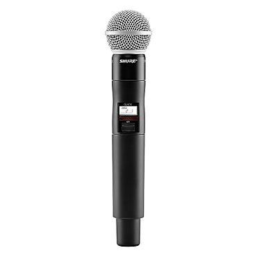 Shure QLXD2/SM58-H51 – peşəkar simsiz əl mikrofonu - Transmitter