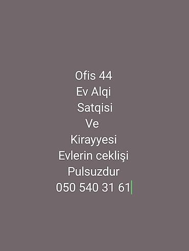 Коммерческая недвижимость: OFİS 44 – daşınmaz əmlak xidməti - Ev alqı-satqısı üzrə peşəkar — 1
