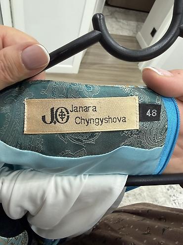Платья: Нарядное длинное платье в восточном стиле, небесно-голубого цвета от — 6