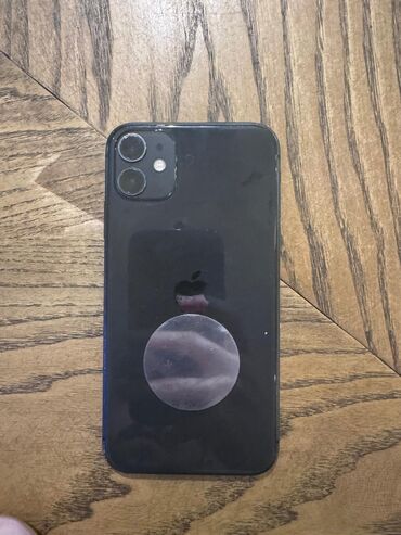 iphone 12 pro qiyməti: IPhone 11, 64 GB, Qara, Zəmanət, Simsiz şarj, Face ID