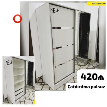Çarpayılar: Yeni, Kupe, Qarderob, paltar dolabı