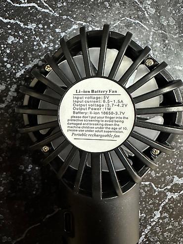 Скупка техники: Аккумуляторный ручной вентилятор с увлажнителем воды (распылитель) — 5
