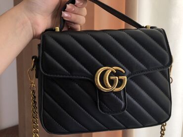 Классические сумки: Классическая сумка, Gucci, Стеганая модель, Женские, Б/у
