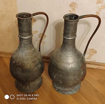 Искусство и коллекционирование: Antik mis səhəng çəkisi ağırdır. biri 200₼ — 3
