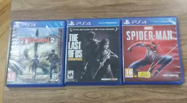 Division 2(15m),the last of us remastered(25m),spiderman(30m)