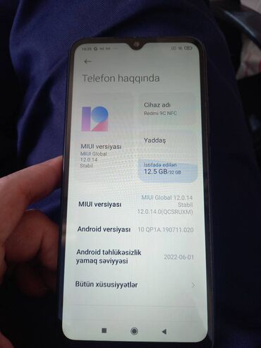 işlənmiş telefonlar redmi: Xiaomi Redmi 9C, 32 ГБ, цвет - Черный