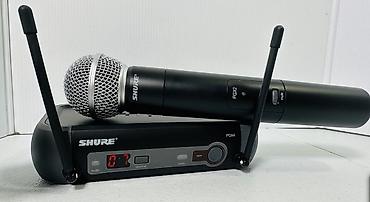 Mikrofonlar: Shure mikrafonlar. Shure pgx24/SM58"- 650 manatdan qiymət başlayır — 12