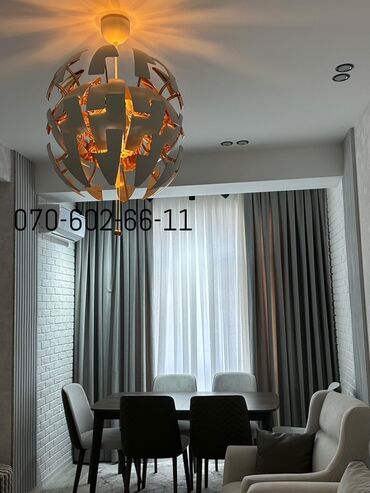 Uzunmüddətli kirayə mənzillər: Tam eshyali kupcali menzil Çox keyfiyyətli binada sahəsi 65kv. m olan — 4