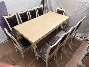 Комплекты столов и стульев: Для гостиной, 8 стульев