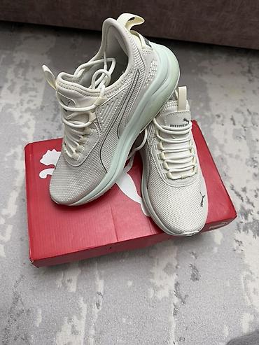 кроссовки: Кроссовки, 36, Puma, Новый, цвет - Бежевый, Платная доставка — 1