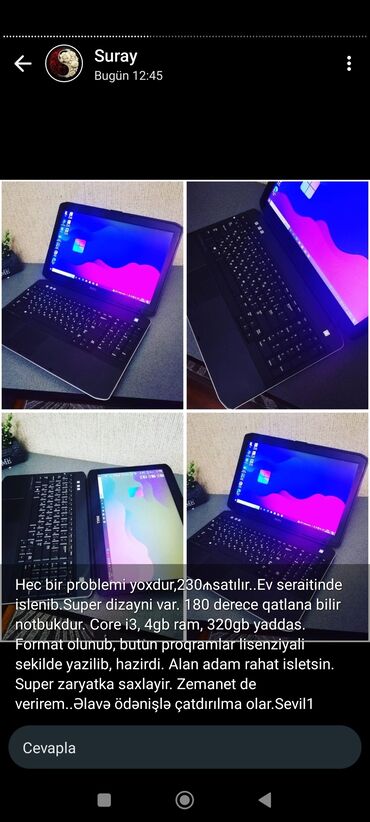 uygun laptop fiyatları: Intel Core i3, 32 ГБ ОЗУ, 16 "