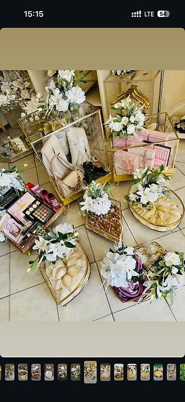 Xonçalar: Xonca satishi Xonça və hədiyyə təqdimatı üçün dekorativ set - Zövqlü — 6