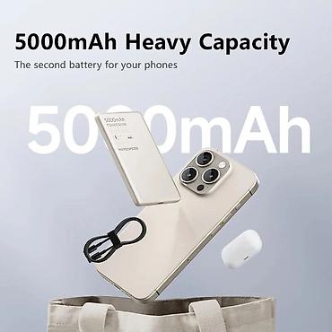 лит енержи: Power Bank Green Lion GL-MAG 5 5000 мАч в титановом корпусе — это — 5