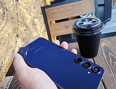 note 2: Samsung Galaxy A55 5G, Б/у, 128 ГБ, цвет - Синий, eSIM, 2 SIM, 1 SIM — 8