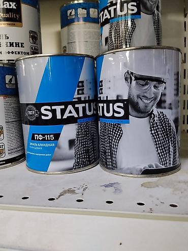 Алкидная эмаль STATUS ПФ-115, глянцевая. Назначение: - Для наружных и