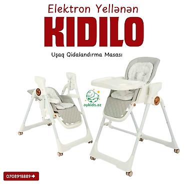 Uşaq dünyası: 🍽 Kidilo Elektron Yellənən Yemək Masası – rahatlıq və texnologiya bir — 4