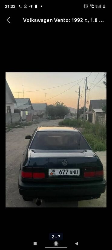 венто гольф3: Volkswagen Vento: 1992 г., 1.8 л, Механика, Бензин, Седан