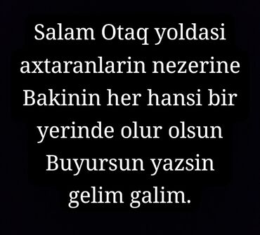 Uzunmüddətli kirayə mənzillər: Salam Otaq yoldasi axtarabnlarin nezerine Bakinin her hansi bir