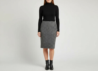 spódnice jeansowe czarne plus size: Спідниця жіноча, розмір 3XL