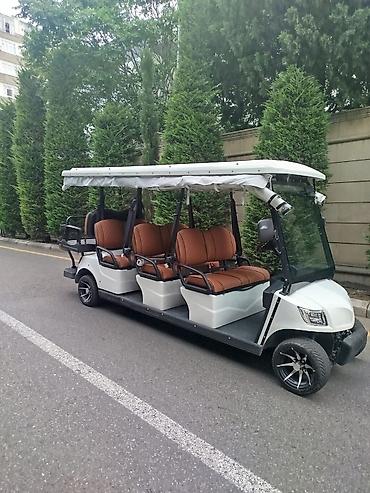 Microcar: Elektrikli 6+2 yerlik tur avtomobili (golf kar) - Uzun baza, 3 cərgə — 3