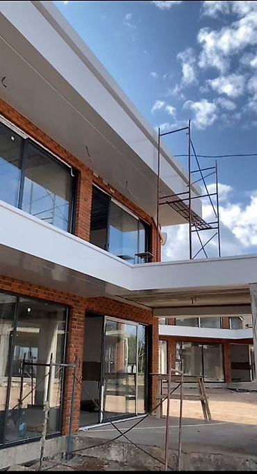 Фасадные работы: Современные фасады и входные группы из алюминия и композита под ключ — 2