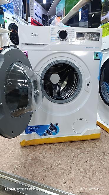 Стиральные машины автомат: Стиральная машина автомат, Новый, Midea, До 8 кг, Фронтальная, Оптом — 6