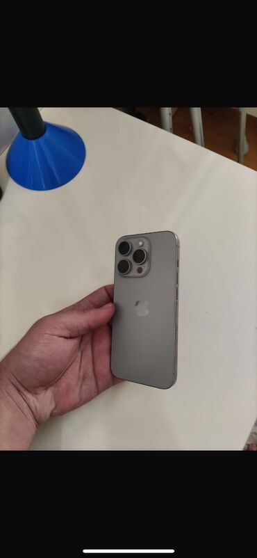 iphone 12 цена в баку: IPhone 15 Pro, 256 ГБ, White Titanium, Гарантия