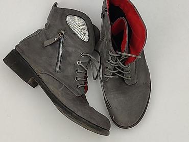 deichmann czerwone botki: Botki damskie, rozmiar 39 — 1