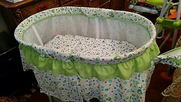 Beşiklər: HK204 Baby Bed – beşik/kolyaska tipli körpə çarpayısı - Yaş aralığı — 3