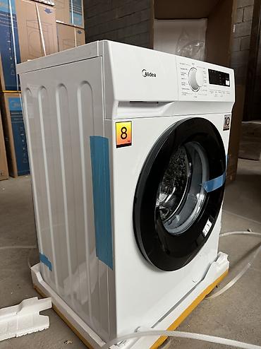 Automatic washing machines: Стиральная машина автомат, Новый, Midea, До 8 кг, Фронтальная, Оптом at lalafo.kg — 7 Automatic washing machines: Стиральная машина автомат, Новый, Midea, До 8 кг, Фронтальная, Оптом — 7