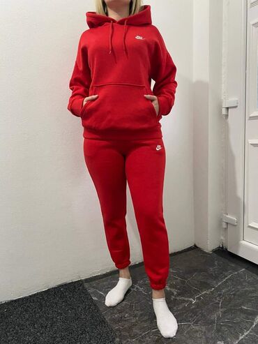 zenski kaisevi i pojasevi: Nike, S (EU 36), Single-colored, color - Red