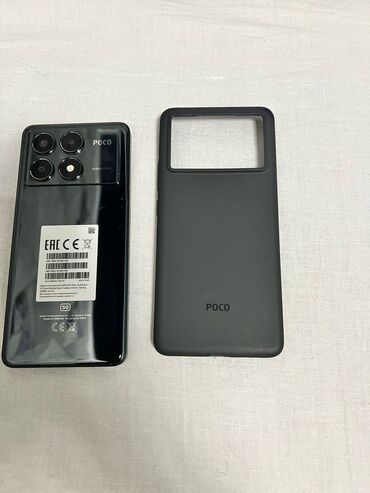 Poco: Poco X6 Pro 5G, Новый, 512 ГБ, цвет - Черный, 1 SIM, eSIM