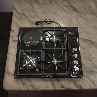 Plitələr və bişirmə panelləri: Plitə Prestige, Qarışıq, Quraşdırılan, 4 gözlü, Yeni -da lalafo.az — 1 Plitələr və bişirmə panelləri: Plitə Prestige, Qarışıq, Quraşdırılan, 4 gözlü, Yeni — 1