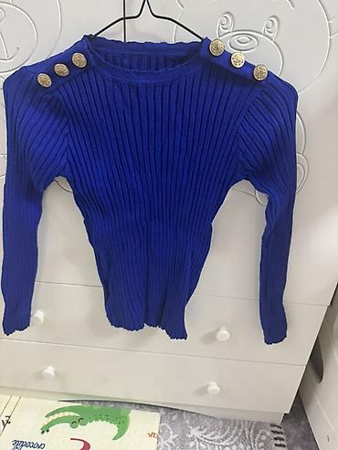 Dəstlər, kostyumlar: Qadın geyimləri dəsti 1) Yaşıl məxməri bluz - Parça: yumşaq — 3