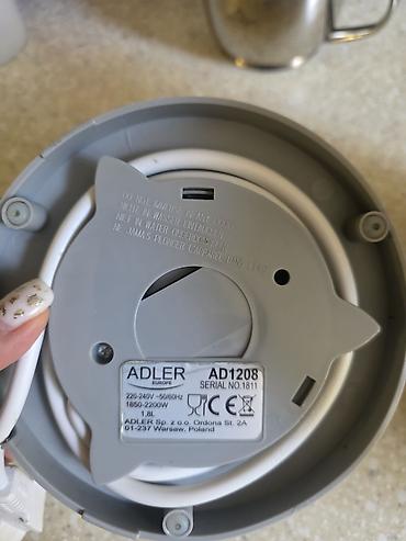 iphon 6: Adler Europe AD1208 elektrik çaydanı - Həcm: 1,8 litr (göstəricidə — 3