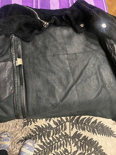 Дубленки: Дубленка, Италия, По колено, Оверсайз, M, L — 5