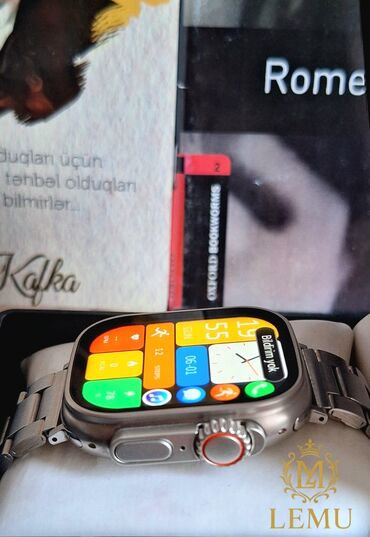 cat ekran: Yeni, Smart saat, Sensor ekran, rəng - Boz